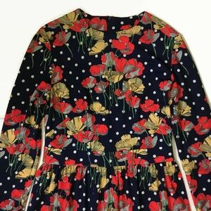 VTG 60’s 70’s I Dream Of Poppies Maxi Dress